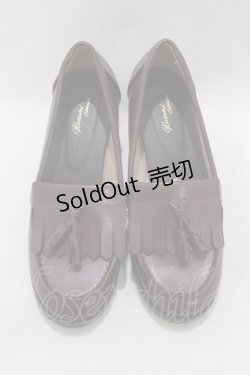 画像1: Kurumi Collaboration / KRPUタッセルローファーP M ブラウン H-26-01-26-1081-GO-SH-NS-ZH