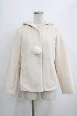 画像1: Ank Rouge / うさみみショートコート M オフ H-26-01-26-1007-CA-CO-NS-ZH