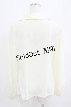 画像3: Ank Rouge / ボウタイブラウス M アイボリー H-26-01-26-1008-CA-BL-NS-ZH