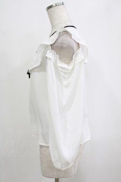 画像2: evelyn / フリルオフショルブラウス Free オフ H-26-01-26-1009-LO-BL-NS-ZH