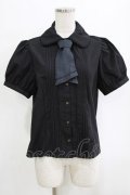 Kurumi Collaboration / マリンアカデミアブラウス M ブラック H-26-01-26-1017-GO-BL-NS-ZH