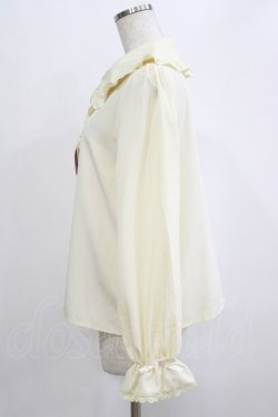 画像2: m petit by misako / AM マルエリフリルブラウス L アイボリー H-26-01-26-1023-LO-BL-NS-ZH