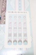 画像2: Angelic Pretty / Upside Down Story アリス タイツ  サックス H-26-01-26-007-AP-ZA-NS-ZH (2)