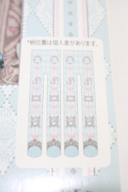 画像2: Angelic Pretty / Upside Down Story アリス タイツ  サックス H-26-01-26-007-AP-ZA-NS-ZH