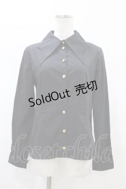 画像1: Angelic Pretty / Horror Batブラウス Free ブラック H-26-01-26-059-AP-BL-NS-ZH