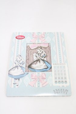 画像1: Angelic Pretty / Upside Down Story アリス タイツ  サックス H-26-01-26-008-AP-ZA-NS-ZH