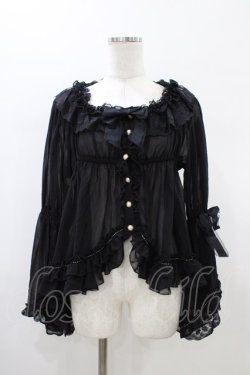 画像1: BABY,THE STARS SHINE BRIGHT / Doll Coronet Aria ブラウス Free ブラック H-26-01-26-060-BA-BL-NS-ZH