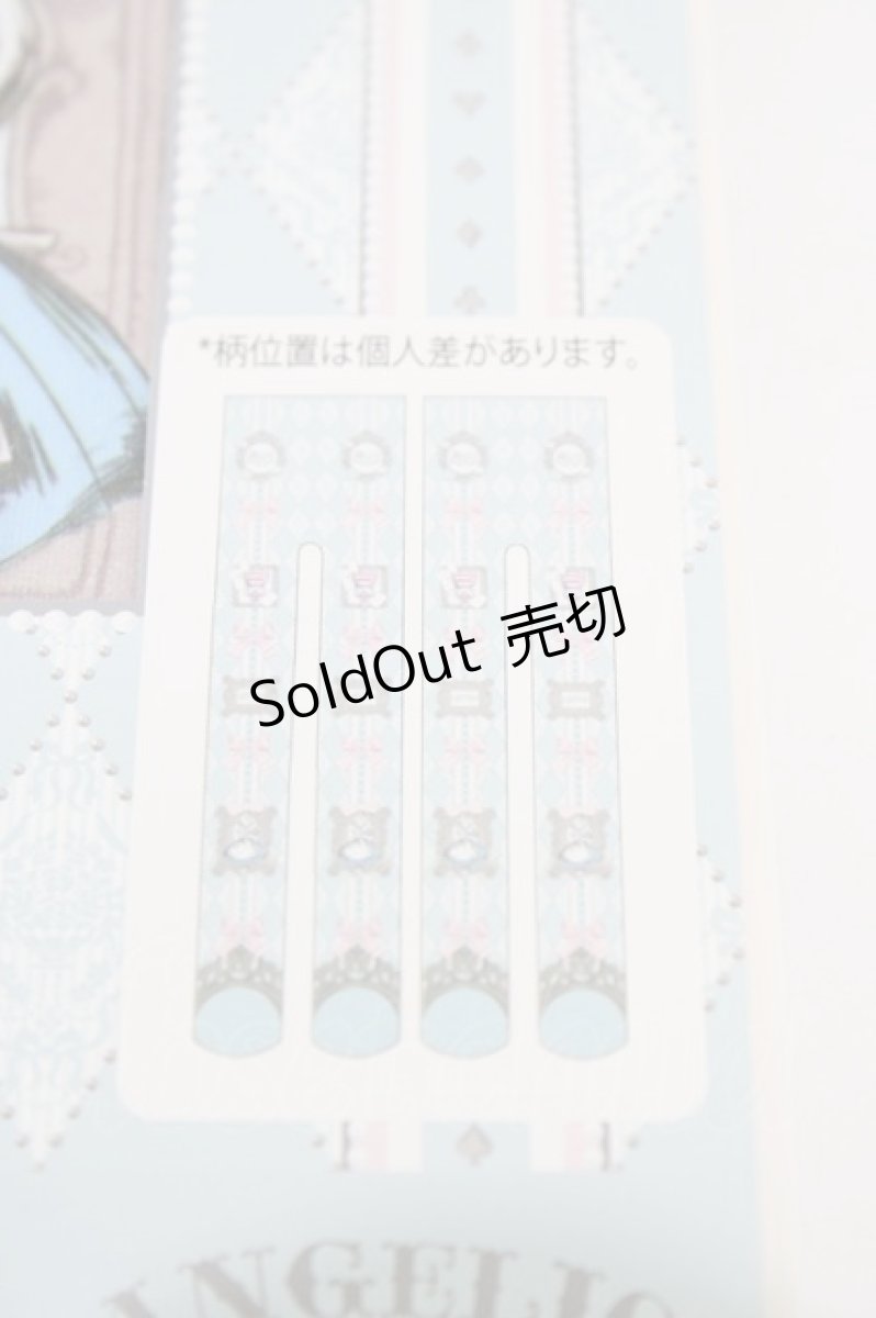 画像2: Angelic Pretty / Upside Down Story アリス タイツ  サックス H-26-01-26-008-AP-ZA-NS-ZH (2)