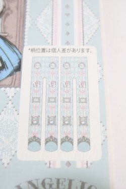 画像2: Angelic Pretty / Upside Down Story アリス タイツ  サックス H-26-01-26-008-AP-ZA-NS-ZH