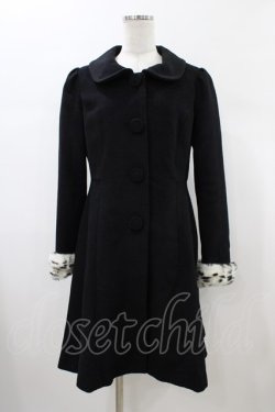 画像3: Secret Honey / ケープ付きコート(101匹わんちゃんver.) Free ブラック H-26-01-26-063-CA-CO-NS-ZH