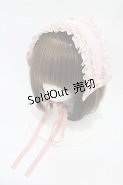 画像1: metamorphose / ピンタックヘッドドレス  ピンク H-26-01-26-013-ME-AC-NS-ZH