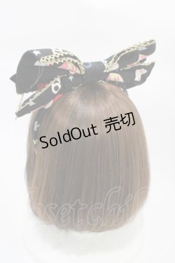 画像2: Angelic Pretty / Star Night Theaterカチューシャ  ブラック H-26-01-26-014-AP-AC-NS-ZH