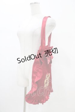 画像2: Angelic Pretty / Emblemサテントートバッグ  レッド H-26-01-26-022-AP-BG-NS-ZH