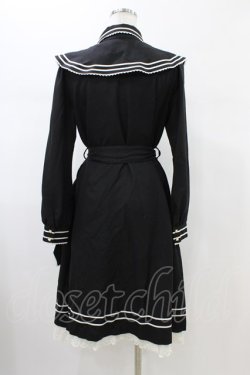 画像2: BABY,THE STARS SHINE BRIGHT / Marissaセーラーコートワンピース Free ブラック H-26-01-26-025-BA-OP-NS-ZH