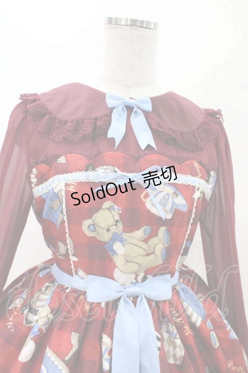 画像4: Angelic Pretty / 夢見るプレゼントワンピース Free ワイン H-26-01-26-027-AP-OP-NS-ZH (4)