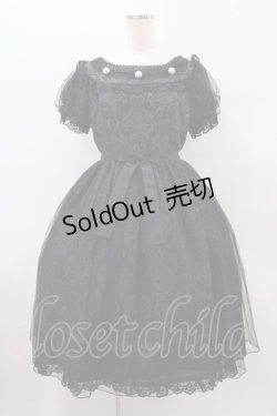 画像1: Angelic Pretty / Dolly Damaskワンピース Free ブラック H-26-01-26-030-AP-OP-NS-ZH