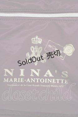 画像3: m petit by misako / NINA'Sコラボリュック  ワイン H-26-01-27-042-LO-BG-NS-ZH
