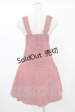 画像2: Angelic Pretty / クラシカルレジメンサロペット Free ワイン H-26-01-27-046-AP-OP-NS-ZH