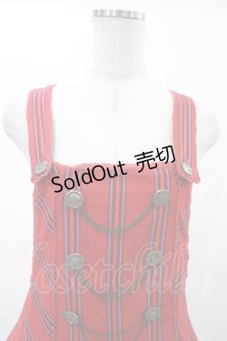 画像4: Angelic Pretty / クラシカルレジメンサロペット Free ワイン H-26-01-27-046-AP-OP-NS-ZH