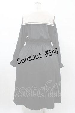 画像2: m petit by misako / サンリオキャラクターズコラボ クロミセーラーワンピース LL ブラック H-26-01-27-047-LO-OP-NS-ZH