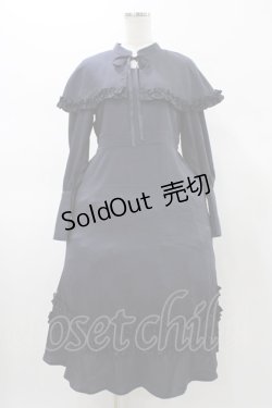 画像1: FLC / MINA*ケープワンピース M ネイビー H-26-01-27-050-0-OP-NS-ZH