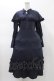 画像1: FLC / MINA*ケープワンピース M ネイビー H-26-01-27-050-0-OP-NS-ZH (1)