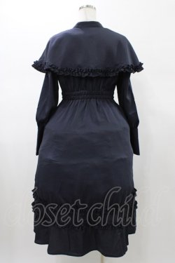 画像2: FLC / MINA*ケープワンピース M ネイビー H-26-01-27-050-0-OP-NS-ZH