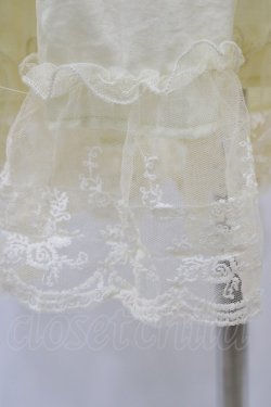 画像3: m petit by misako / サテンキリカエペチスカート M 生成り H-26-01-27-066-LO-SK-NS-ZH