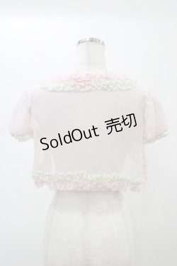 画像2: Angelic Pretty / しゃぼん玉ボレロ Free ピンク H-26-01-27-068-AP-TO-NS-ZH