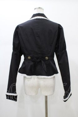 画像2: Eri Aino's collaboration / シャーロットの水曜日 ジャケット L ブラック H-26-01-27-070-0-JA-NS-ZH