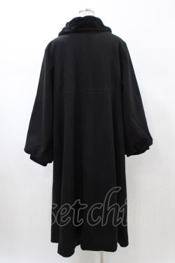 画像2: m petit by misako / AM*リボンコート 4L ブラック H-26-01-27-071-LO-CO-NS-ZH