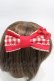 画像2: Angelic Pretty / Candyギンガムバレッタ  レッド H-26-01-27-008-AP-AC-NS-ZH (2)