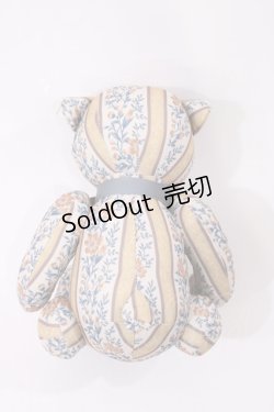 画像2: F i.n.t / オリジナルテディベア  アイボリー/花柄 H-26-01-27-1013-CA-ZA-NS-ZH