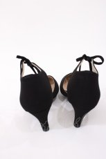 画像3: an another angelus / リボンセパレートパンプス L/24.5〜25cm BLACK H-26-01-27-1016-CA-SH-NS-ZH (3)