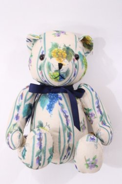 画像1: F i.n.t / オリジナルテディベア  アイボリー/フルーツ H-26-01-27-1003-CA-ZA-NS-ZH