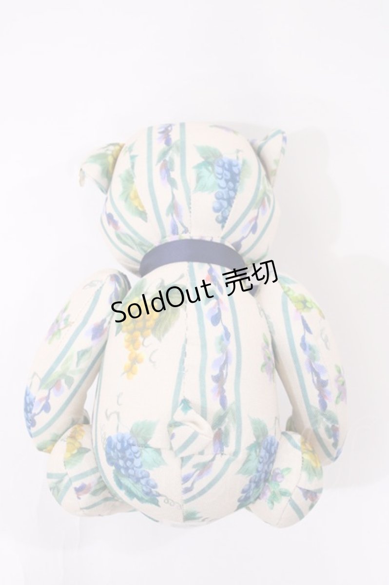 画像2: F i.n.t / オリジナルテディベア  アイボリー/フルーツ H-26-01-27-1003-CA-ZA-NS-ZH (2)