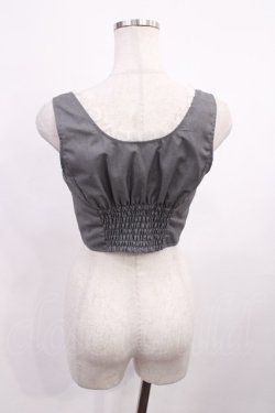 画像2: Ank Rouge / 3つリボンベスト M グレー H-26-01-27-1030-CA-TO-NS-ZH