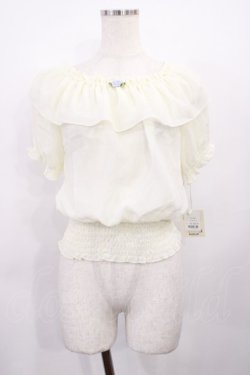画像1: F&A / ローズシフォンプルオーバー Free OFF WHITE H-26-01-27-1032-LO-TO-NS-ZH