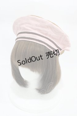 画像1: Angelic Pretty / Melty Whip Chocolateベレー  ピンク H-26-01-27-010-AP-AC-NS-ZH