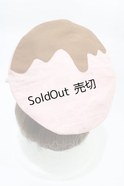 画像2: Angelic Pretty / Melty Whip Chocolateベレー  ピンク H-26-01-27-010-AP-AC-NS-ZH