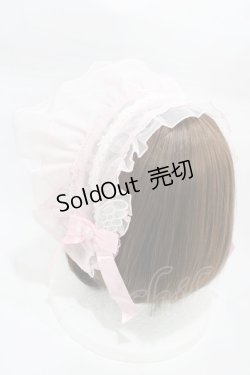 画像2: Angelic Pretty / Bel Angeブリム付カチューシャ  ピンク H-26-01-27-012-AP-AC-NS-ZH