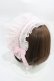 画像2: Angelic Pretty / Bel Angeブリム付カチューシャ  ピンク H-26-01-27-012-AP-AC-NS-ZH (2)
