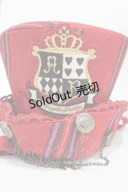 画像3: Angelic Pretty / クラシカルレジメンミニHat  ワイン H-26-01-27-001-AP-AC-NS-ZH