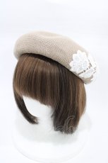 画像1: m petit by misako / TT*AMレースサーモベレー  ベージュ H-26-01-27-013-LO-AC-NS-ZH (1)