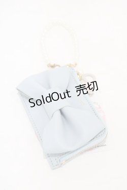 画像1: m petit by misako / MA*コインケース  サックス H-26-01-27-019-LO-ZA-NS-ZH