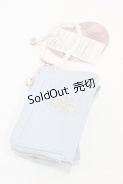 画像2: m petit by misako / MA*コインケース  サックス H-26-01-27-019-LO-ZA-NS-ZH