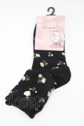 m petit by misako / ECAMCSバラモチーフ  ブラック H-26-01-27-028-LO-ZA-NS-ZH