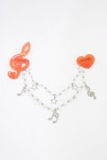 Angelic Pretty / プリティメロディブローチ  レッド H-26-01-27-029-AP-ZA-NS-ZH