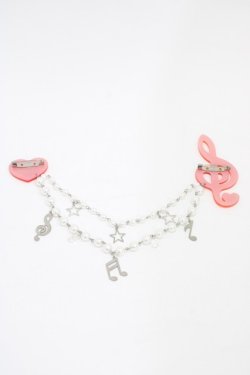 画像2: Angelic Pretty / プリティメロディブローチ  レッド H-26-01-27-029-AP-ZA-NS-ZH