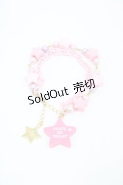 画像1: Angelic Pretty / Magical Starブレスレット  ピンク H-26-01-27-030-AP-AC-NS-ZH